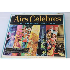 Airs Célèbres Du Monde Entier Vintage Vinyl Record Album  lot readers Digest